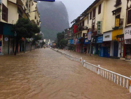 广西桂林特大暴雨 7月4日的天气情况怎么样